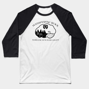 Whispering Rock Psychic Summer Camp Baseball T-Shirt